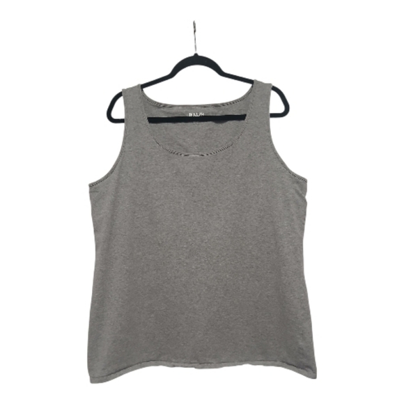 Duluth Trading Women's Plus No-Yank Shelf Bra Tank Gray Size 2X - Picture 3 of 6